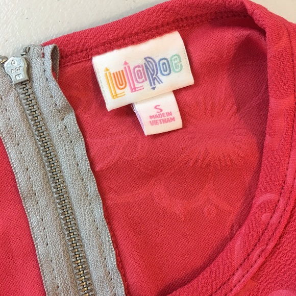 LuLaRoe Amelia Dress with Pockets Size S NWT - Picture 6 of 7